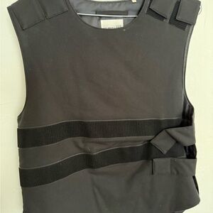 Helmut Lang Black Utility Vest